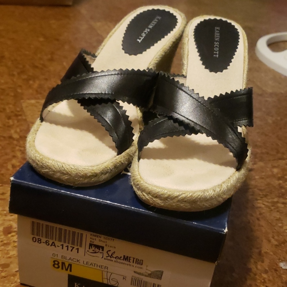 EUC Espadrille Wedge sandals